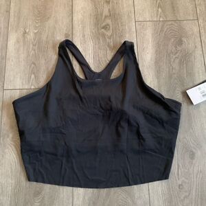 Nike Yoga woman’s crop top very soft with sport bra lining